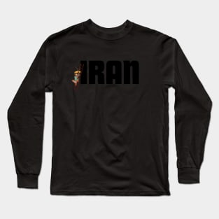 LOVE IRAN - Persian (iran) design Long Sleeve T-Shirt